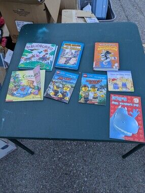 Book lot Lego city rowley Jefferson American girl meet the bitty twins eoin colf